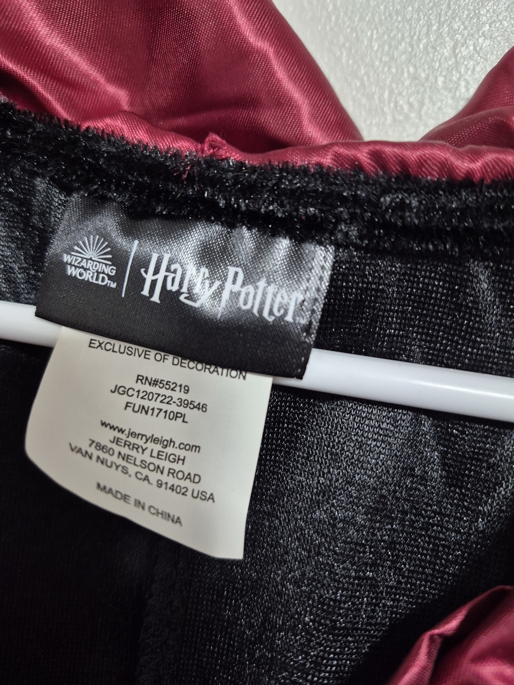 Mens 5X Harry Potter Cape